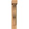 Ekena Millwork Funston Block Smooth Bracket w/ Offset Brace, Western Red Cedar, 5 1/2"W x 18"D x 30"H BKT0604X18X30FST05SWR - alternate 2